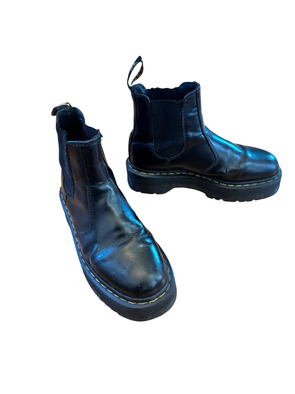 Dr. Martens 2976 Quad Platform Chelsea Boots Women's Size 7